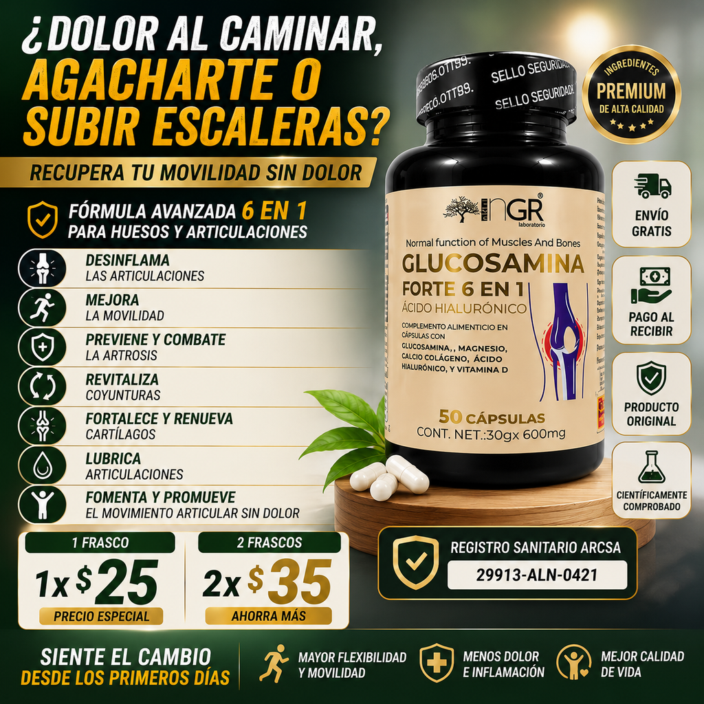 Glucosamina Forte 6 en 1